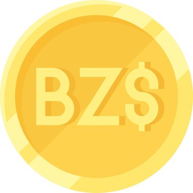 Belize dolar para ikonu, Belize 'de resmi para birimi