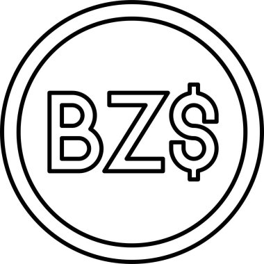 Belize dolar para ikonu, Belize 'de resmi para birimi