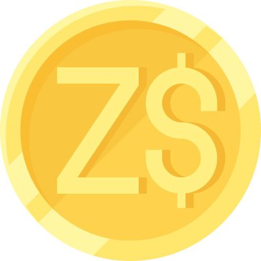 Zimbabve dolar ikonu, resmi Zimbabve para birimleri 1980-12 Nisan 2009