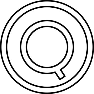 Guatemala quetzal sikke vektör simgesi, Guatemala para birimi