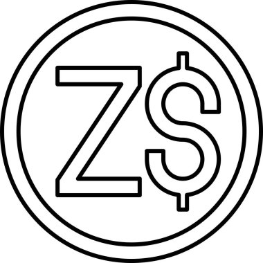 Zimbabve dolar ikonu, resmi Zimbabve para birimleri 1980-12 Nisan 2009