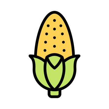 Mısır ikonu, Şükran Günü bağlantılı vektör illüstrasyonu