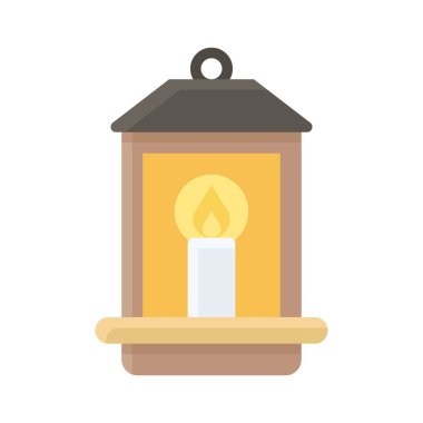 Fener simgesi, Şükran Günü bağlantılı vektör illüstrasyonu