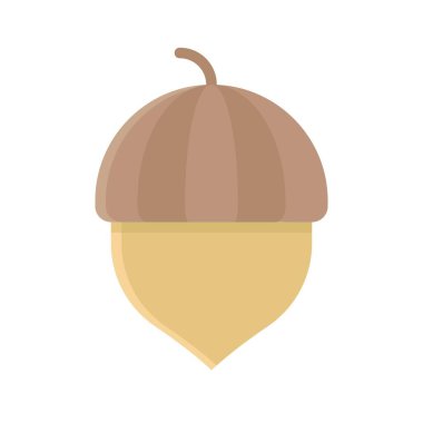 Meşe palamudu, Şükran Günü bağlantılı vektör illüstrasyonu