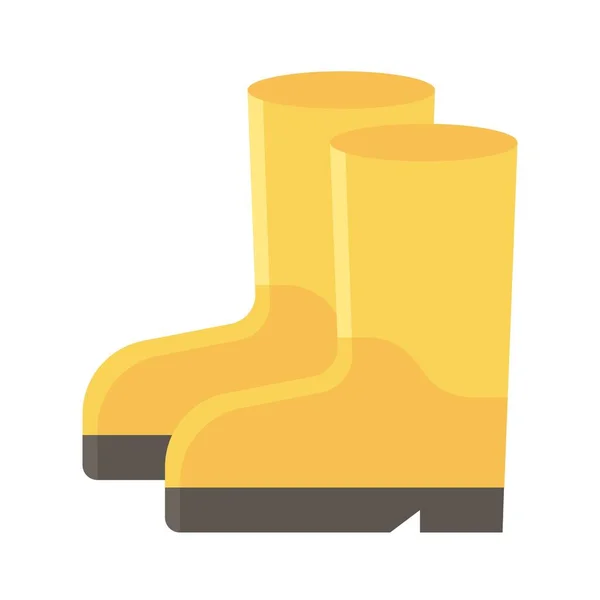 Stiefel Symbol Thanksgiving Bezogene Vektorillustration — Stockvektor