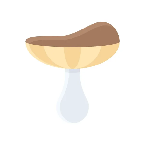 Mushroom Icon Thanksgiving Related Vector Illustration — Stock Vector