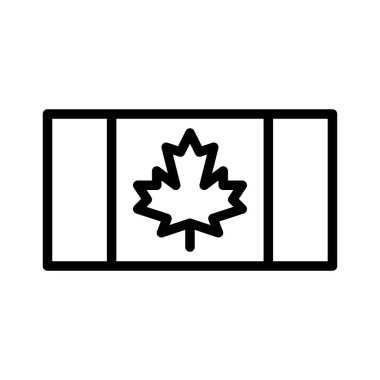 Kanada bayrak simgesi, Şükran Günü ile ilgili vektör illüstrasyonu