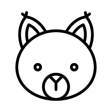 Sincap başı simgesi, Şükran Günü vektör illüstrasyonu