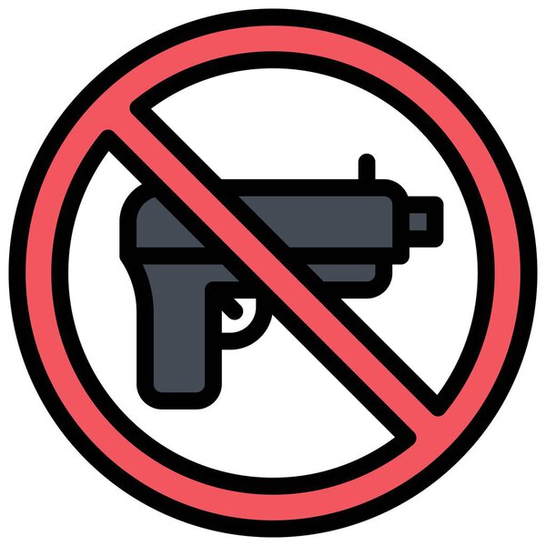 Нет значка оружия, связанного с протестом