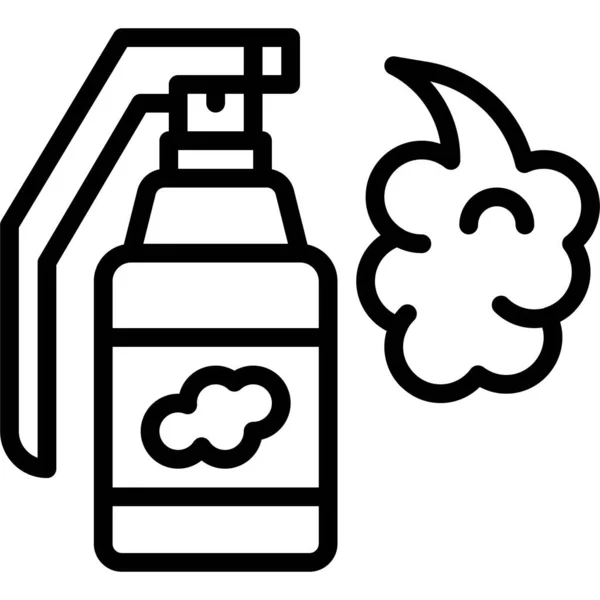 Smoke Grenade Icon Protest Related Vector Illustration — Stock Vector