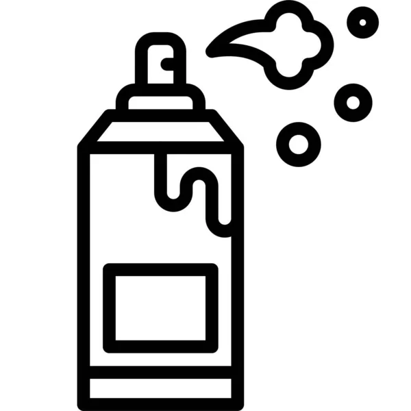 Aerosolfarbe Symbol Protest Bezogene Vektorillustration — Stockvektor