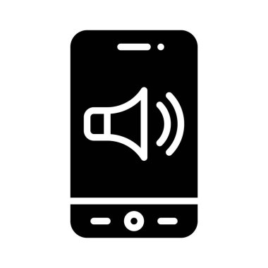 Ses düzeyi simgesi, mobil uygulama vektör illüstrasyonuName