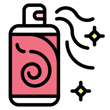 Aptal İfade simgesi, doğum günü ve partiyle ilgili vektör illüstrasyonu