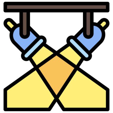 Spotlight simgesi, doğum günü ve partiyle ilgili vektör illüstrasyonu