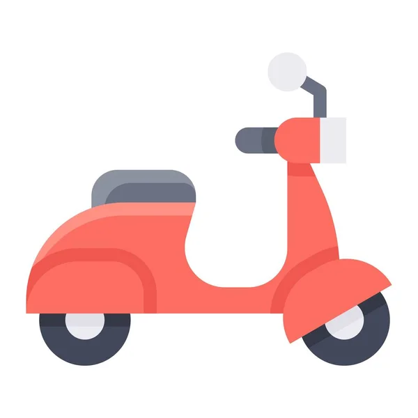 Motorcycle icon, transportation related vector illustration