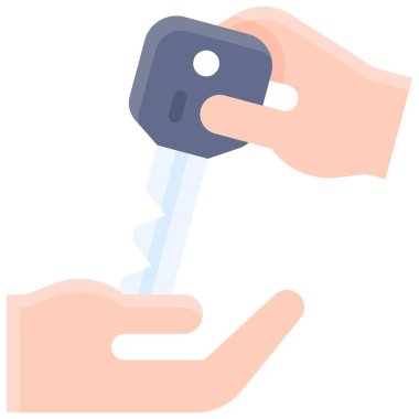 Otopark simgesi, otopark vektör illüstrasyonuName