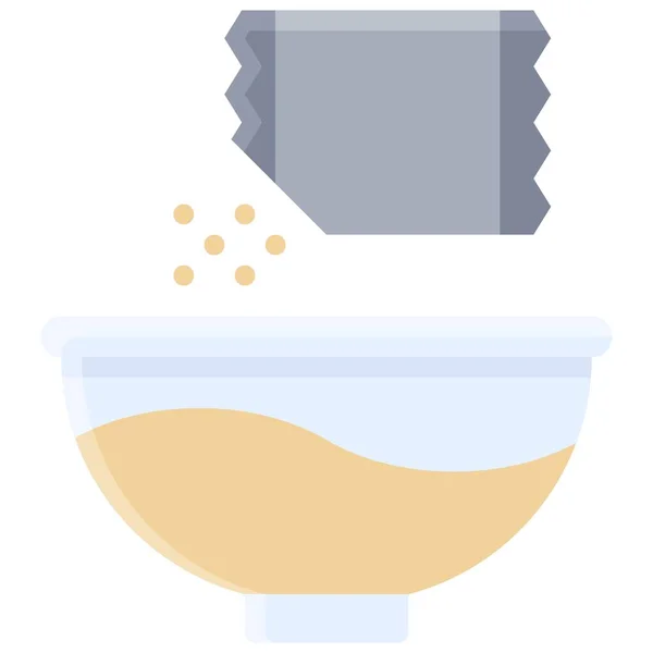 Añadir Icono Sabor Panadería Ilustración Vectores Relacionados Con Cocción — Archivo Imágenes Vectoriales