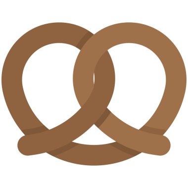 Simge simgesi, fırın ve fırınla ilgili vektör illüstrasyonu