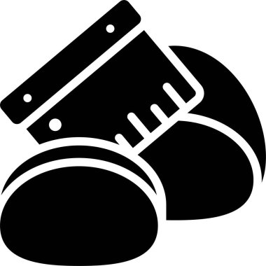 Hamur simgesi, fırın ve fırınla ilgili vektör illüstrasyonu yönlendiriliyor