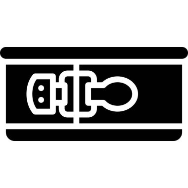 Springform pan simgesi, fırın ve fırınla ilgili vektör illüstrasyonu