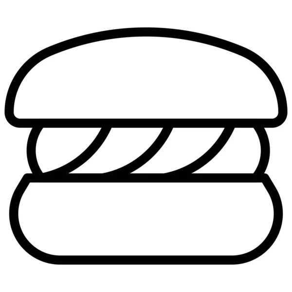 Semla Icon Bakery 그리고 Baking 일러스트 — 스톡 벡터