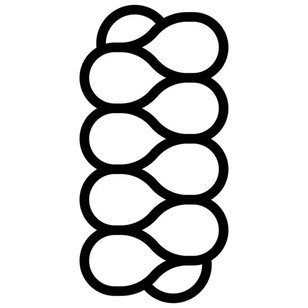 Значок Чала Хлібобулочні Вироби Випічка Векторні Ілюстрації — стоковий вектор