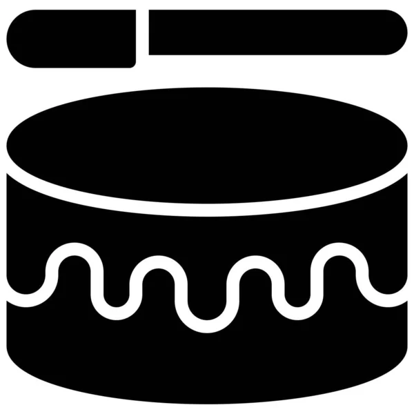 Cake Decorating Icon Bakery Baking Related Vector Illustration Stock Vector