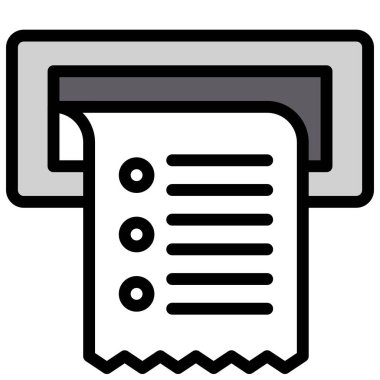 Alım simgesi, Süpermarket ve Alışveriş Merkezi bağlantılı vektör illüstrasyonu