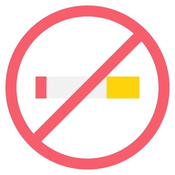 Значок Заборони Куріння Супермаркет Торговий Центр Пов Язані Цим Векторні — стоковий вектор