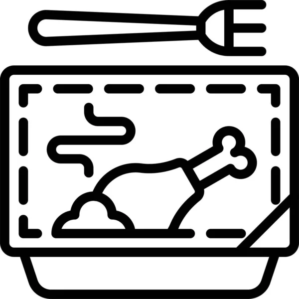 Иконка Замороженных Продуктов Питания Супермаркет Торговый Центр Связанные Векторные Иллюстрации — стоковый вектор