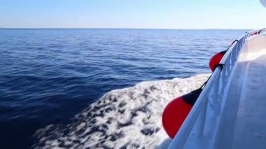 Deniz gemi güverte görüntülemek