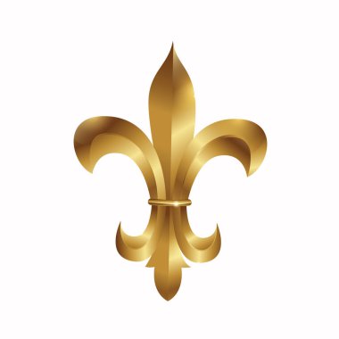 Altın rengi Mardigras elementi