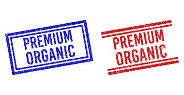 Çizilmiş Kalıplı Premium ORGANIC Çift Çizgili Mühür