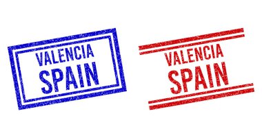 Kederli Kalıplı VALENCIA İKİNCİ İkili Damgalar