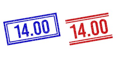 Çift Çizgili Tehlike Dokulu 14.00 Mühür