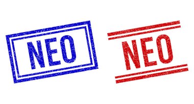 Çift Çizgili Tehlike Kalıplı NEO Mührü