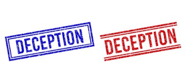 Çift Çizgili Kalıplı DECEPTION Mührü