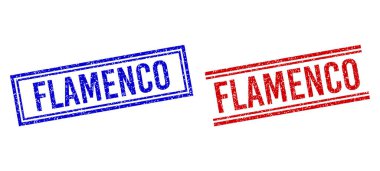 Çift Çizgili Lastik Kalıplı FLAMENCO Damgaları