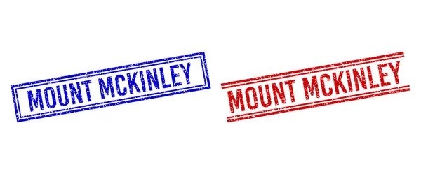 Резинка текстурированная MOUNT MCKINLEY Stamp Seals with Double Lines — стоковый вектор