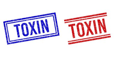 Çift Çizgili Tehlike Kalıplı Toksin Mührü