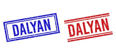 Kederli Kalıplı DALYAN Çift Çizgili Mühür