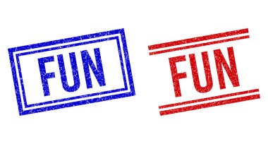 Çift Çizgili Tehlike Dokulu Eğlence Mührü