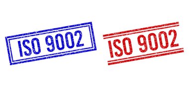 Lastik desenli ISO 9002 Çift Çizgili Damgalar