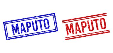 Çizilmiş Kalıplı MAPUTO Çift Çizgili Mühürleri
