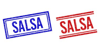 Kederli SALSA Damgalı Çift Çizgili Mühürler