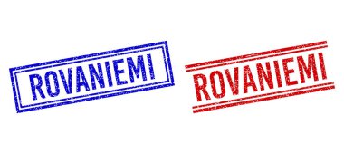 Çift Çizgili Kalıplı ROVANIEMI Mührü