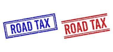 Kalıplı Yol Vergisi Damgaları Çift Çizgili Mühürler