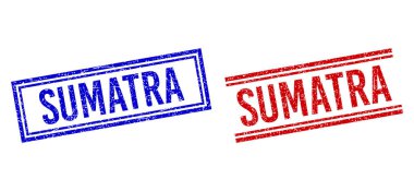 Çift Çizgili Tehlike Kalıplı SUMATRA Mührü