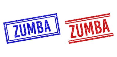 Çift Çizgili Kalıplı ZUMBA Mührü