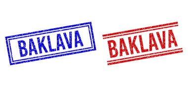 Çift Çizgili Tehlike Kalıplı BAKLAVA Mührü